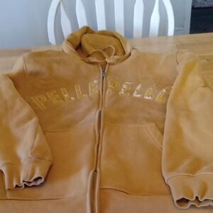 Pelle Pelle Camel Zip-Up Jacket